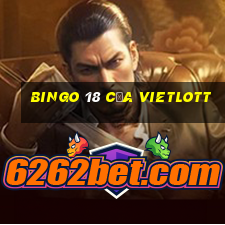 bingo 18 của vietlott