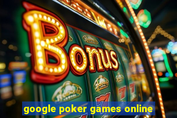 google poker games online