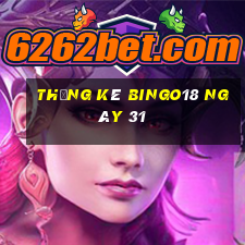 Thống kê Bingo18 ngày 31