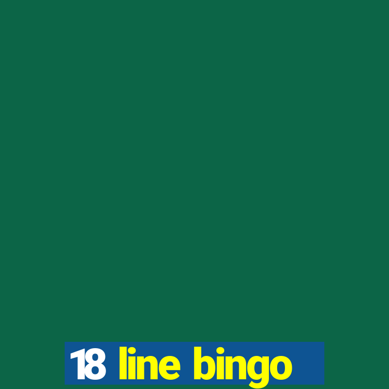 18 line bingo