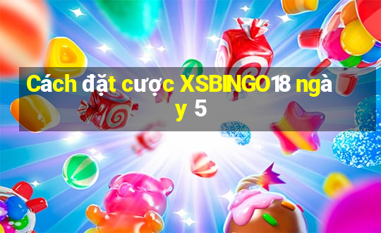 Cách đặt cược XSBINGO18 ngày 5