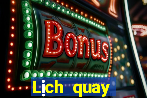 Lịch quay XSBINGO18 ngày thứ năm