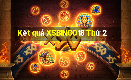 Kết quả XSBINGO18 Thứ 2