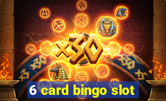 6 card bingo slot