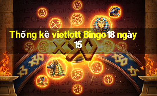 Thống kê vietlott Bingo18 ngày 15