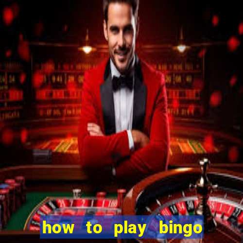 how to play bingo in casino