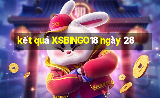 kết quả XSBINGO18 ngày 28