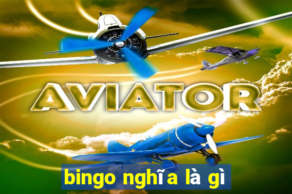 bingo nghĩa là gì