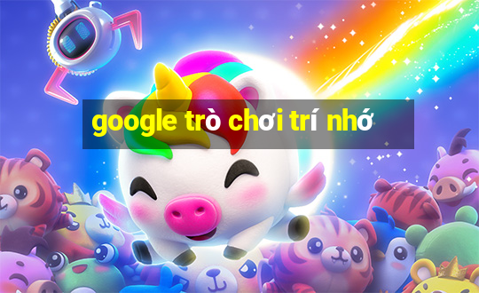 google trò chơi trí nhớ