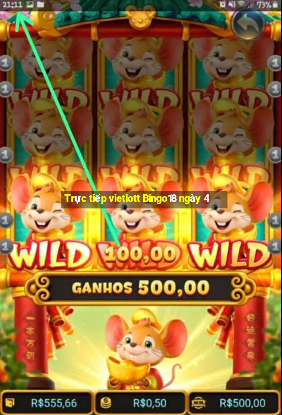 Trực tiếp vietlott Bingo18 ngày 4